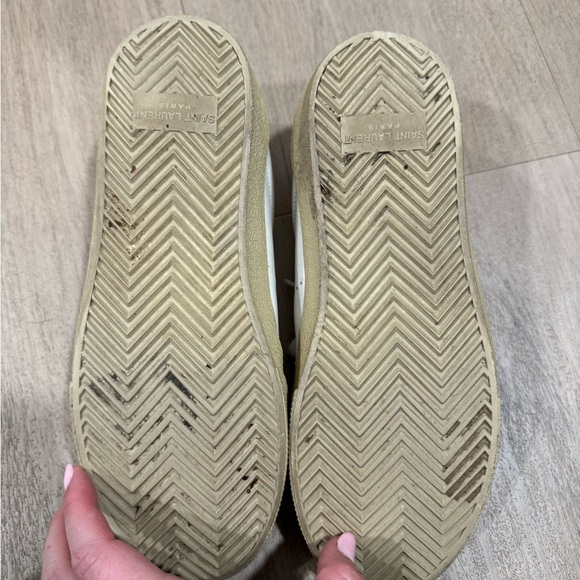 Saint Laurent White leather sneaker - Picture 2 of 6